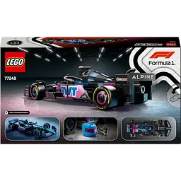 Конструктор LEGO Speed Champions Автомобіль для перегонів BWT Alpine F1 Team A524, 258 деталей (77248) - мініатюра 15