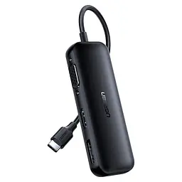 Перехідник USB 2.0 Type-C VGA V1.2 /HDMI V2.0b/DP V1.2a CM260 UGREEN Чорний