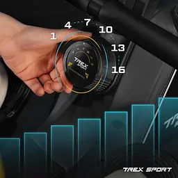 Гребний тренажер Trex Sport TX-580RM Rein чорний - мініатюра 4