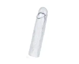 Прозора подовжуюча насадка на член Lovetoy Add 1 Flawless Clear Penis Sleeve Clear, +5 см