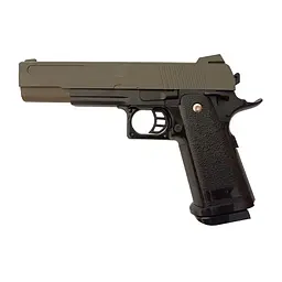 Пістолет ігровий Vigor Hi-Capa 5.1 V306-brown металевий