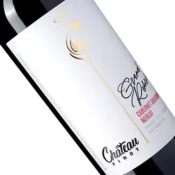 Вино Chateau Pinot Kabernet Sauvignon Merlot Grand Reserve 2022 сортове столове сухе червоне 0.75 л
- мініатюра 5