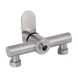 Змішувач для душу Lidz Luna 010 (з душовим гарнітуром) (k35) LDLUN010NKS46095 Nickel - мініатюра 5