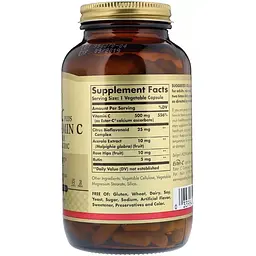 Вітамін С Solgar Ester-C Plus 500 мг 250 вегетаріанських капсул - мініатюра 2
