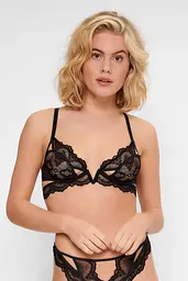 Бюстгальтер м'яка чашка LD0017WB LingaDore чорний 70D