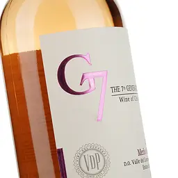 Вино G7 Merlot Rose, рожеве, напівсухе, 12,5%, 0,75 л (8000009377850) - мініатюра 3