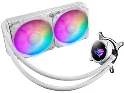 Водяне охолодження Asus ROG Strix LC II 240 ARGB White Edition (90RC00E2-M0UAY4) - мініатюра 2