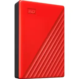 Зовнішній жорсткий диск Western Digital External WD My Passport 6TB USB 3.2 Red (WDBR9S0060BRD-WESN) - мініатюра 3