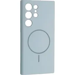 Чохол DK Luxury Silicone Case with MagSafe для Samsung Galaxy S25 Ultra Sky Blue [132172]