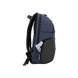 Рюкзак шкільний Optima 18.5" USB Anti-Theft унісекс 0.7 кг 16-25 л Синій (O96917-02) - мініатюра 3