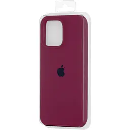 Чохол Silicone Case для Apple iPhone 16 Pro Max Plum AA [114964] - мініатюра 2