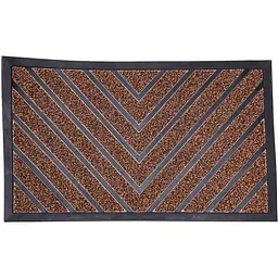 Килимок Yiwu HP-47-4BR протиковзний з рельєфним малюнком 75×45 см коричневий