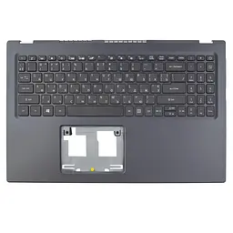 Верхня кришка для Acer Extensa 15 EX215-32 EX215-54, RU/UA (Чорний, топкейс+клавіатура 6B.EGHN2.009, Оригінал)