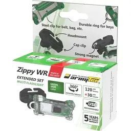 Ліхтар-брелок ArmyTek Zippy WR Extended Set Green (F09101GR) - мініатюра 8