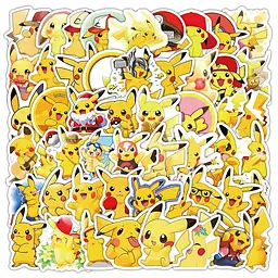Стікерпак GeekLand Pokemon 60 штук - мініатюра 2