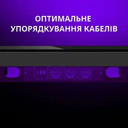 Геймерський стіл Lorgar PRO 80G Glass Black (LRG-DP80G) - мініатюра 15