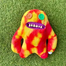 М'яка іграшка монстрик із зубами Фуглер Sunti Саскуш Fuggler Funny Ugly Monster Фаглер зубастик 22см - мініатюра 2