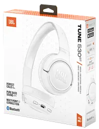 Гарнітура JBL TUNE 530BT Білий (JBLT530BTWHTEU) (7225527) - мініатюра 6