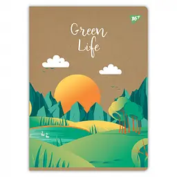 Набір зошитів для записів А4 Yes Green life 48 аркушів в клітку 3 шт. (681999) - мініатюра 3