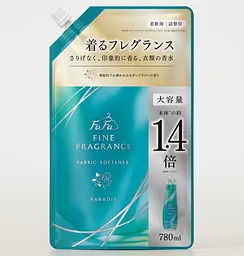Японський кондиціонер для білизни FaFa Fine Fragrance Paradis, поповнення 780 мл
