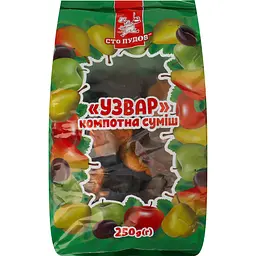 Компотна суміш Сто пудів Узвар 250 г - мініатюра 2