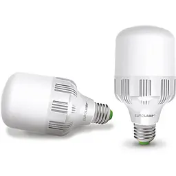Світлодіодна лампа Eurolamp LED Надпотужна 40W, E40, 6500K (LED-HP-40406) - мініатюра 2