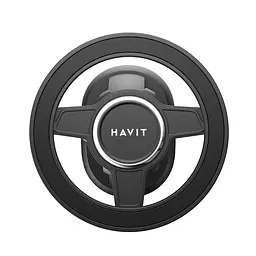 Автотримач для телефону магнітний на дефлектор HAVIT ST7181 Black HAVIT (29218-000) - мініатюра 2