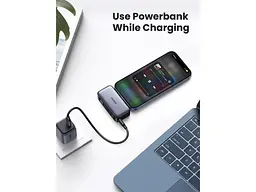 Зовнішній акумулятор (Power Bank) UGREEN Nano 5000mAh 22.5W USB Type-C Gray (35338) - мініатюра 10