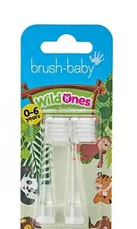 Змінні насадки до щіток WildOnes 0-6 років Brush-baby 2 шт