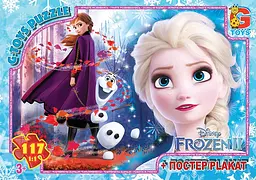 Пазли G-Toys Frozen, 117 елементів FR049