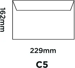 Конверти-гаманці Blake Premium Office C5 162 x 229 мм 120 г/кв.м Peel & Seal - мініатюра 2