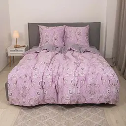 Постільна білизна полуторна Viluta Сатин Twill 632-1-5 210х143 см - мініатюра 4