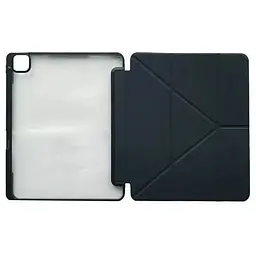 Чохол Smart Case Clear+stylus для Apple iPad Air 13 2024/2025 темно-синій