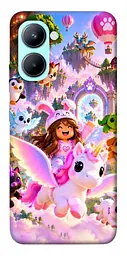 TPU чохол Demsky Happy chaos для Realme C33