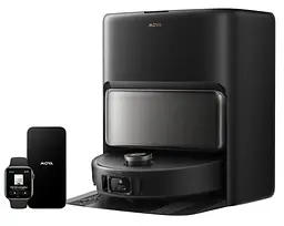 Робот-пилосос з вологим прибиранням MOVA V50 Ultra Black