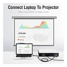 Кабель мультимедійний HDMI M to HDMI M 15.0m 4K30Hz black Vention (AACBN) - мініатюра 7