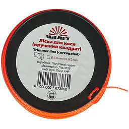 Волосінь для тримерів у бухті Vitals 3.0 мм x 3LB 214 м кручений квадрат (67386) - мініатюра 4