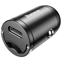 Автомобільний заряд Baseus Tiny Star Xiaomini Quick Charge Carger USB Port 30W VCHX-A0G Grey - мініатюра 2