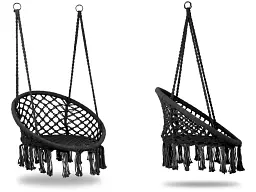 Садова гойдалка-гамак MultiGarden Black - мініатюра 8