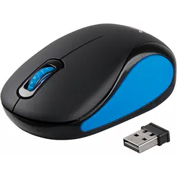 Мишка Vinga MSW-907 black - blue - мініатюра 2
