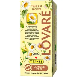Чай Lovare Tisanes Timeless Flower з квітів ромашки 31.2 г (24 шт. х 1.3 г) - мініатюра 2
