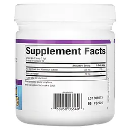 Магній цитрат Natural Factors Stress-Relax Magnesium Citrate Ягідний у порошку 250 гр - мініатюра 2