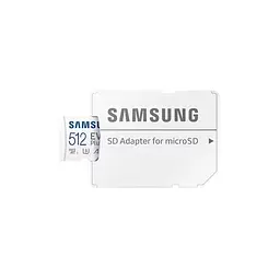 Карта пам'яті Samsung 512 GB microSDXC Class 10 UHS-I U3 V30 A2 EVO Plus+SD Adapte (MB-MC512SA/EU) - мініатюра 4