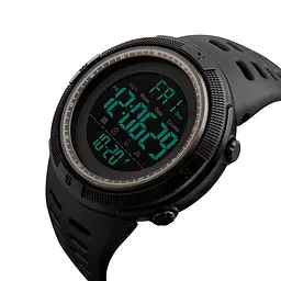 Наручний годинник чоловічий 1251BN Black-brown Skmei acs0030832 - мініатюра 2