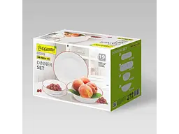 Набір посуду MAESTRO 19пр MR-30054-19S Red line - мініатюра 3