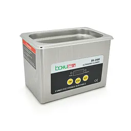 Ультразвукова ванна BAKKU BK2400 Один режим роботи (35W), металевий корпус, металева кришка (220*155*167) 1,2 кг