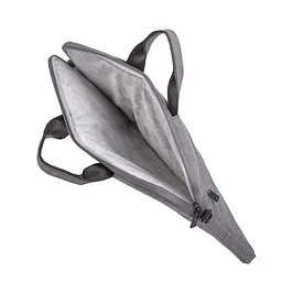 Сумка-чохол для ноутбука 13.3"", dark grey, нейлонова, ділова, міська, плоска з кишенею для аксесуарів, підходить для ноутбуків до 13.3"" або документів, ArmorStandart (ARM78427) - мініатюра 4