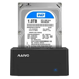 Док-станція для накопичувачів Maiwo HDD 2.5/3.5 SATA/SSD USB 3.0 (K308P) - мініатюра 2