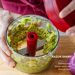 Подрібнювач ручний KitchenAid Universal червоний (KQG153BXERA) - мініатюра 9