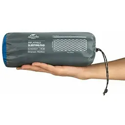 Килимок надувний Naturehike FC-10 NH19Z032-P 65 мм помаранчевий - мініатюра 3